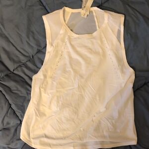 Lululemon Athletica White Women's Tank Top